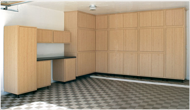 minneapolis twilight zebrano garage cabinets - Garage Solutions Minneapolis